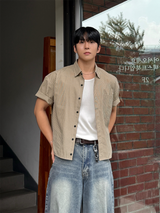 セントルクロップドシャツ