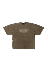 Old School Snow ウォッシュド半袖Tシャツ