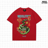 新年巳年Tシャツ（レッド）