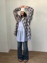 Oliver Check Shirt (2color)