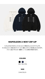 ナポレオン スター 2ウェイ ジップアップ (3color)