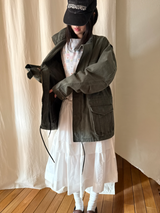 washed field jacket
