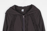 FRILL WIND HOOD JUMPER
