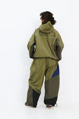 UNUSUAL SUPER WIDE VENTILATION PANTS KHAKI