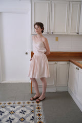 Sleek tensel skirt_pink