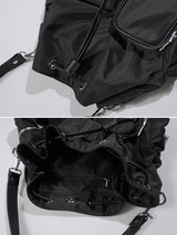 Pocket Multi-Shoulder Bag Backpack (3Way)