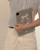 ダブルリボンiPadケース