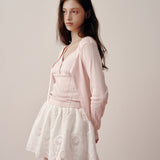 Lace Cap Sleeveless (Pink)