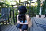 flower lace beanie