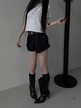  rollup balloon cotton shorts (2color)
