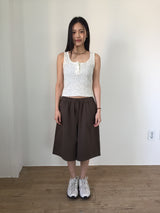 Flower Crewneck Camisole (3color)