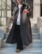 Olitz Oversized Mac Coat