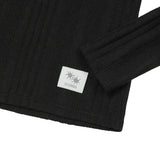 SOFTEN KNIT BUTTON LONG SLEEVE T