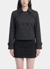 Clara Gathered Short Jacket