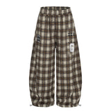 Kael Vintage Check Balloon Pants