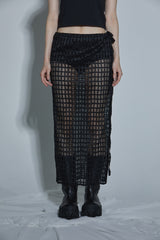 SEETHOUGH SKIRT