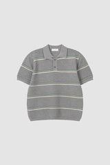 No.1223 C collar half KNIT (4color)