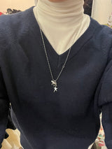 Horse star necklace