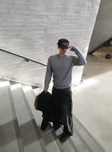 No.1535 steady V KNIT (4color)
