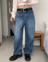 TUCK BALLOON JEANS (2C)