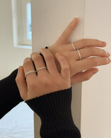 Iceberg ring (silver) *1PCS