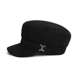 VA Curved Stud Matroos Cap / Black