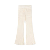 Textured Knit Training Pants [Ivory]