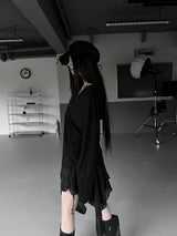  dotto loose-fit snap hoodie T (3color)