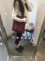 Guinea reversible shoulder bag
