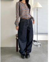 kitsch Round Stripe Cardigan 4C