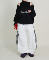 Ad-Wool レーストラックスウェットパンツ