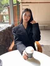 premium bokash wool jacket