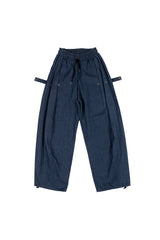 Pote Snap Denim Balloon Pants