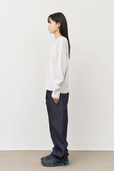 Rib Cropped Longsleeve