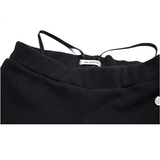 SWAN LAKE SHRRING STRING MICROSHORTS BLACK