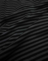 Polo long sleeve Stripe Black