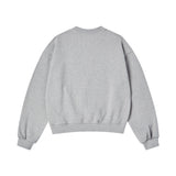 25SS スターラビットクロップスウェットシャツ メランジ