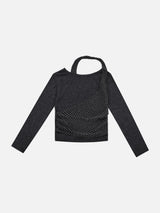 KobeドットホルターネックレイヤーTシャツ (3c)