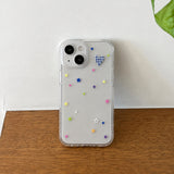 heart star gel hard case