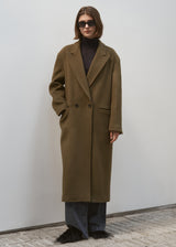 WOOL DOUBLE OVERCOAT