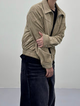 EL cut suede jacket 3C
