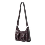 SPOILED CROSS BODY BOX BAG | CHOCOLATE