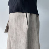 Structured Twill Trousers
