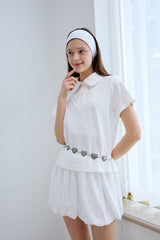 AMTIC HEART CHAIN BELT
