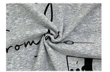 レタリングワンショルダーオフショルダーオーバーフィット半袖Tシャツ