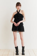 バルーンドレス black