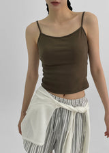 [MADE] Easy Backless Strap Sleeveless (Inbuilt Cap)