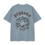 pegasus pigment-dyed short-sleeve t-shirt (3color)