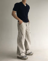 robe layered v neck(3colors)