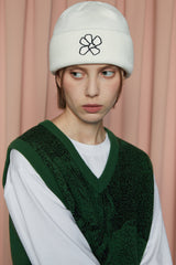 [21FW] フラワービーニー / FLOWER BEANIE / IVORY